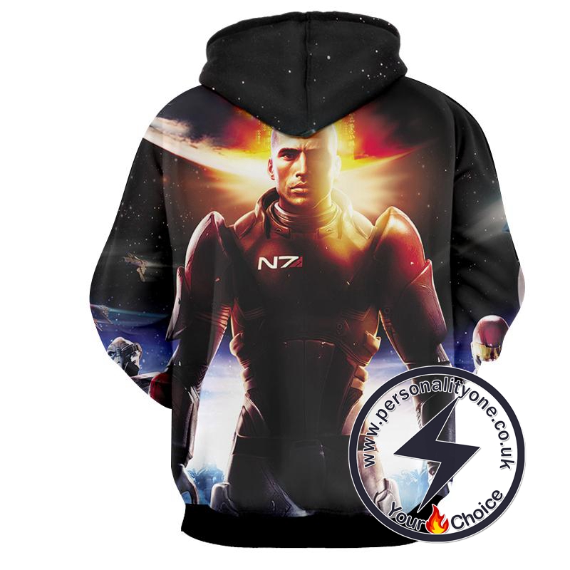 Mass Effect - Mass Effect Sweat Shirt - Mass Effect Hoodies